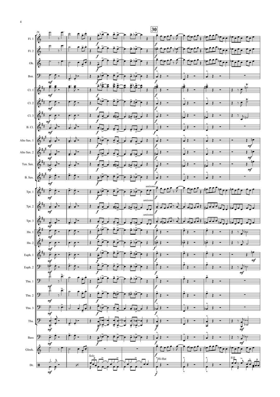 Route 66 Concert Band scores gallery preview page 6