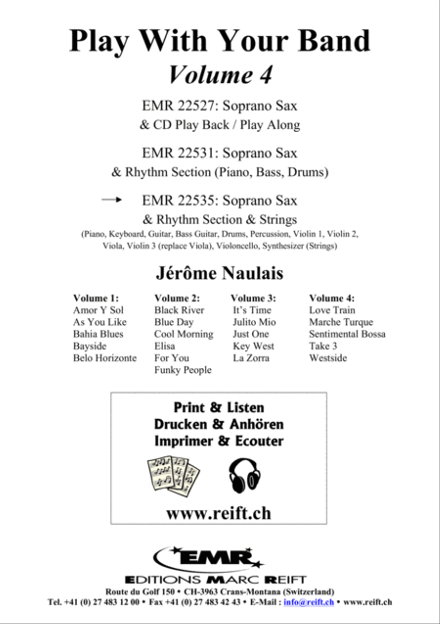 Play With Your Band Volume 4 Soprano Saxophone scores gallery preview page 2