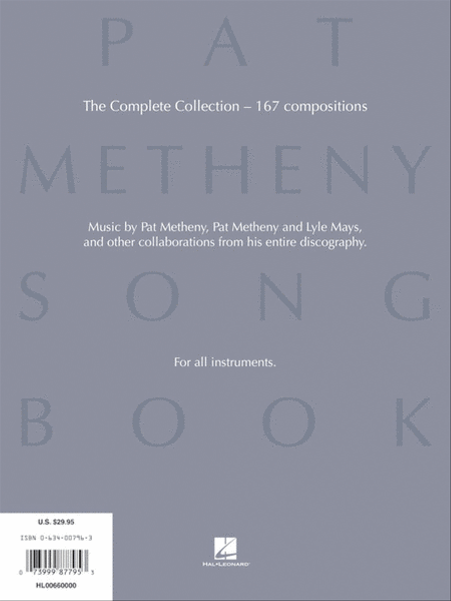 Pat Metheny Songbook