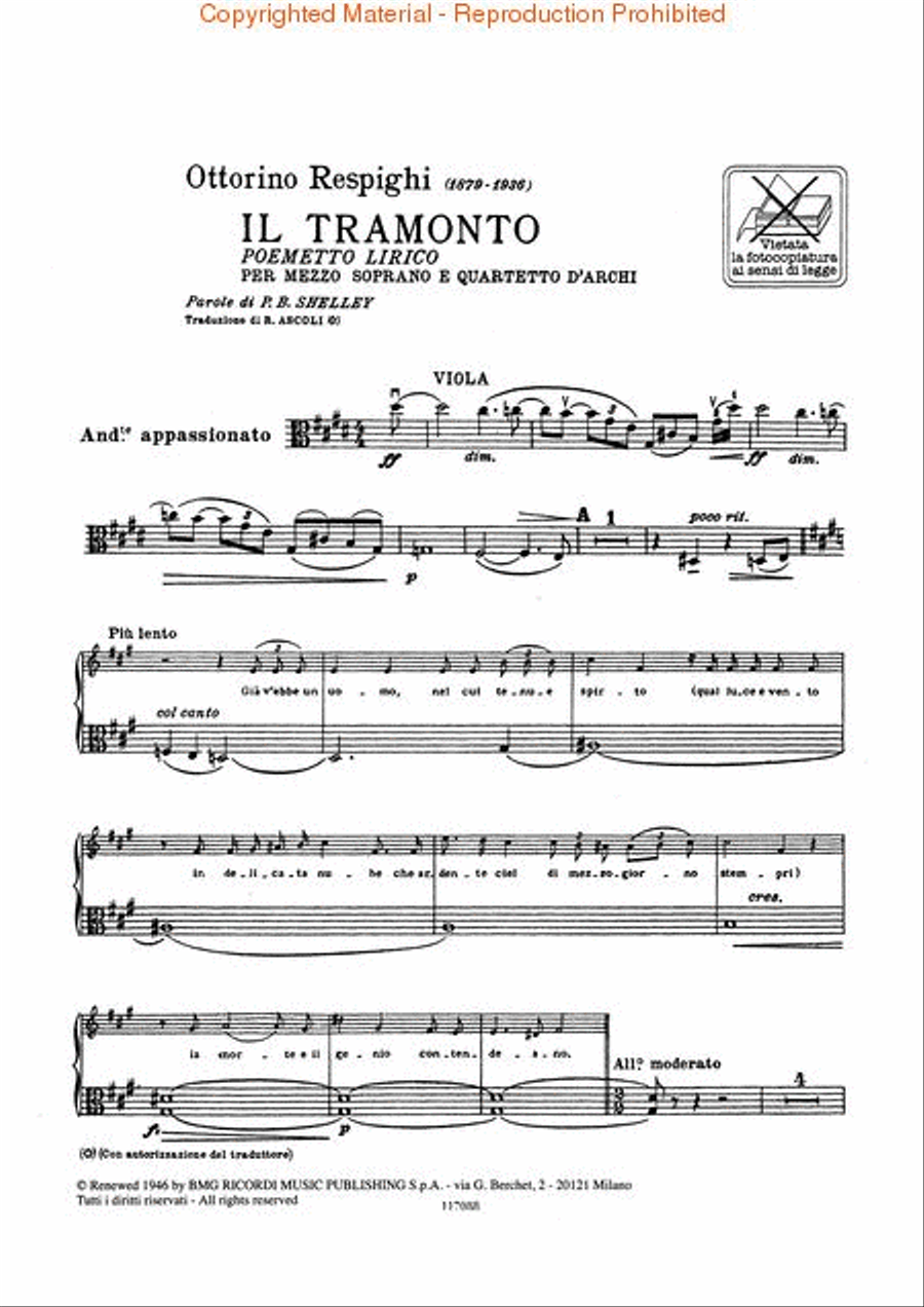 Il Tramonto Part scores gallery preview page 4