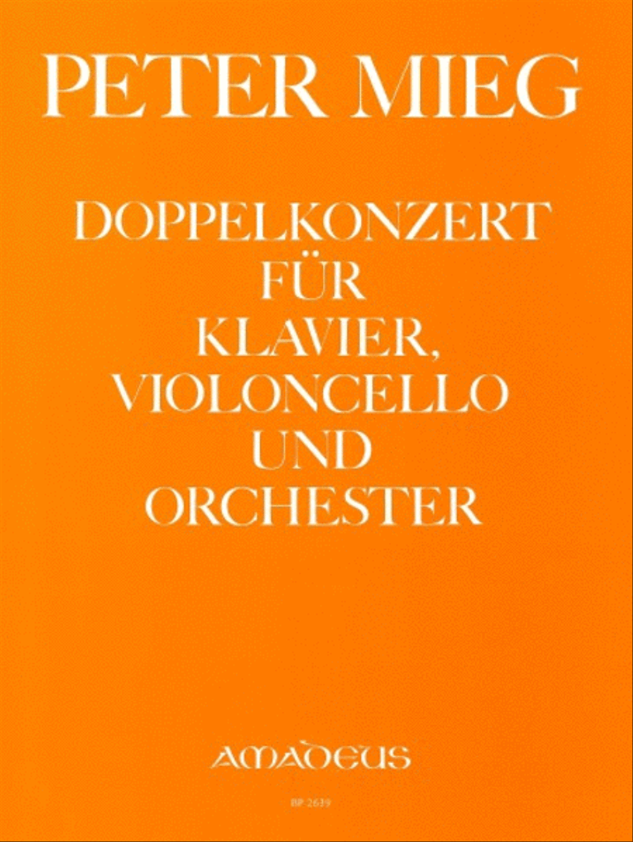 Double Concerto Orchestra scores gallery preview page 1