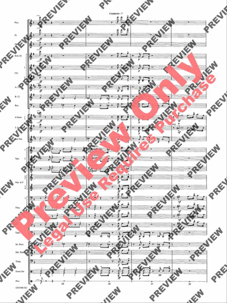 In the Miller Mood Concert Band scores gallery preview page 10