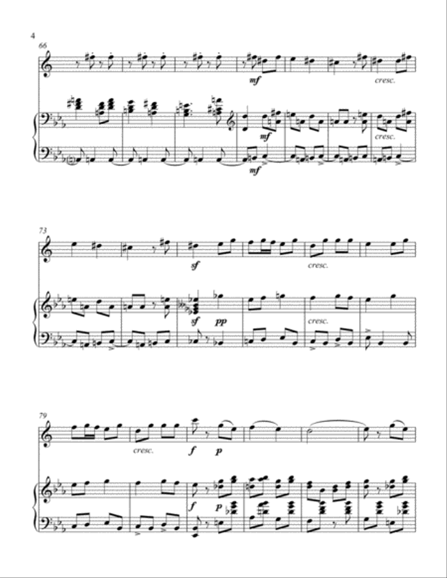 Dancing Chorus from 8 Russian Folksongs Choir scores gallery preview page 4