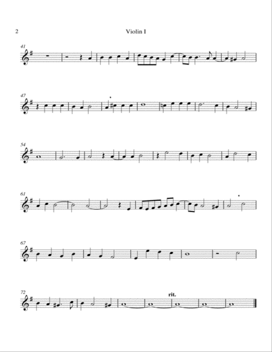 Magi Viderunt Stellam String Quartet scores gallery preview page 4