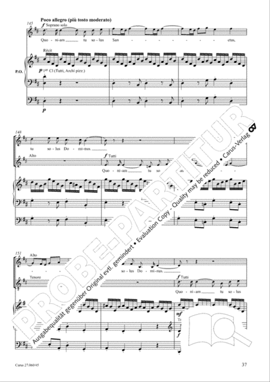 Messe a quatre voix 4-Part scores gallery preview page 38
