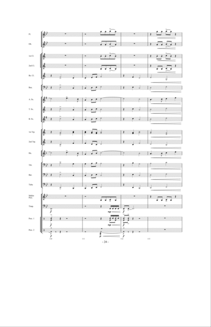 Relativo Relativo Concert Band scores gallery preview page 23