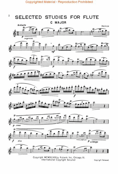 Selected Studies Concert Band Methods - Sheet Music