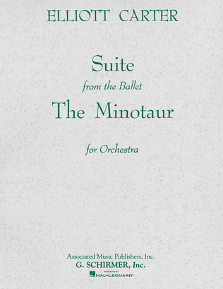 Book cover for The Minotaur (Ballet Suite)