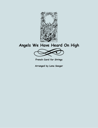 Angels We Have Heard on High (violin trio)