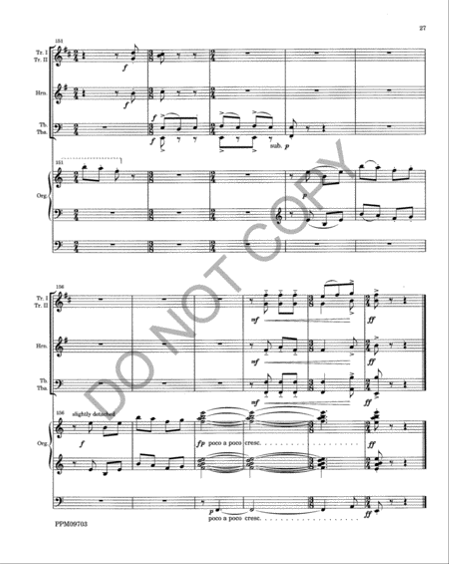 Triptych Choir scores gallery preview page 30