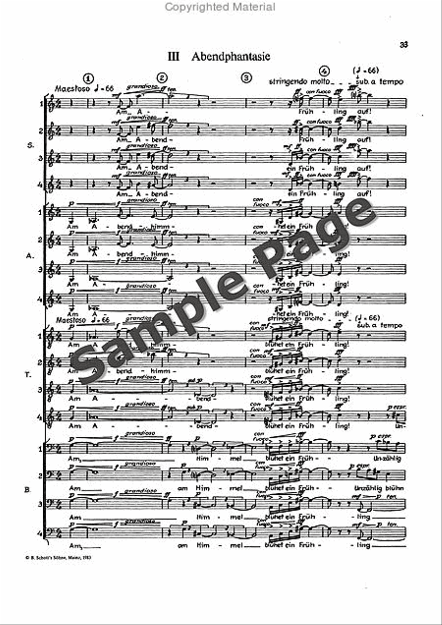 3 Phantasien 3 Phantasien 4-Part scores gallery preview page 34
