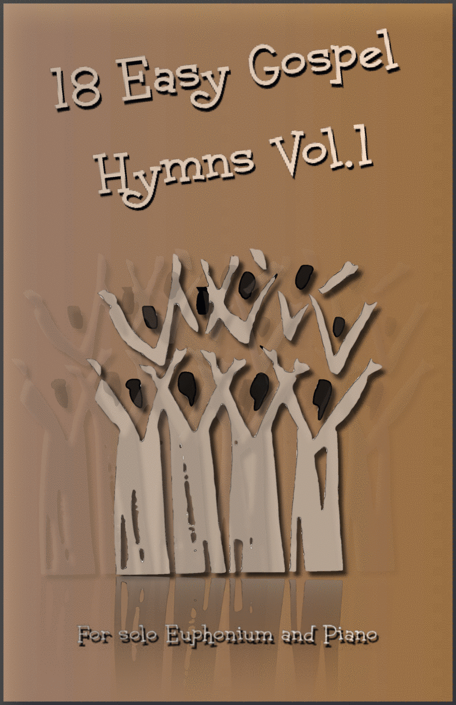 18 Gospel Hymns Vol.1 for Solo Euphonium and Piano Euphonium scores gallery preview page 1