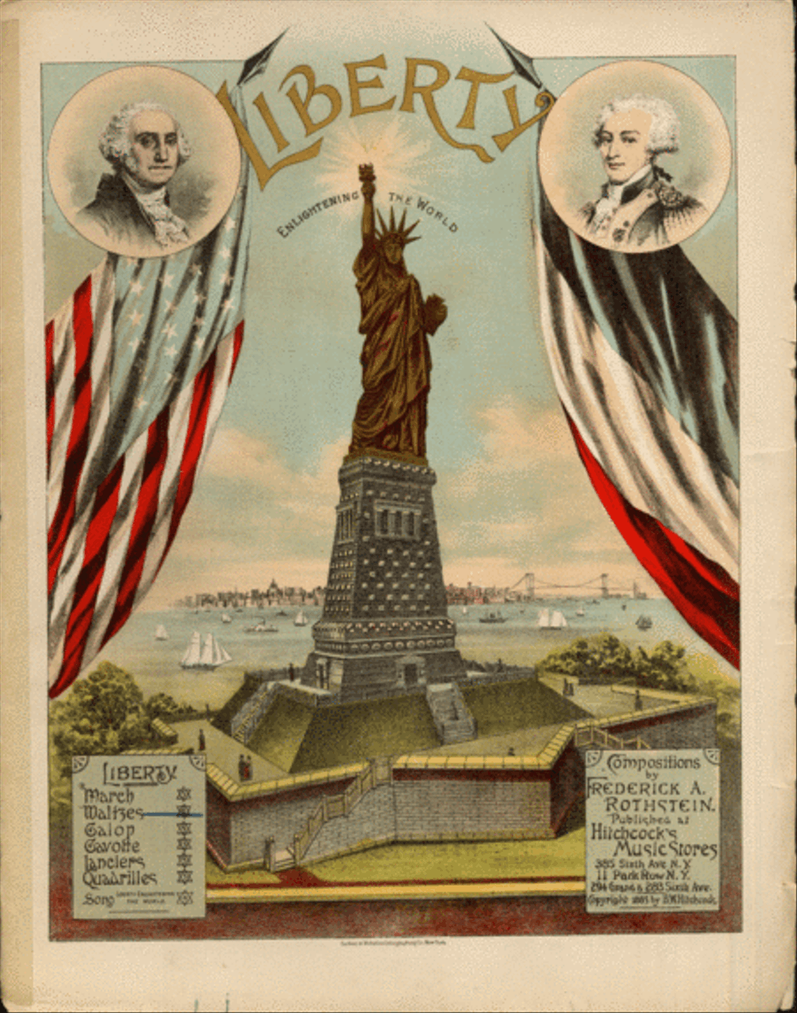 Liberty Enlightening the World. Waltzes Piano Solo scores gallery preview page 1
