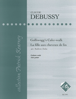 Book cover for Golliwogg's Cake-walk, La fille aux cheveux de lin