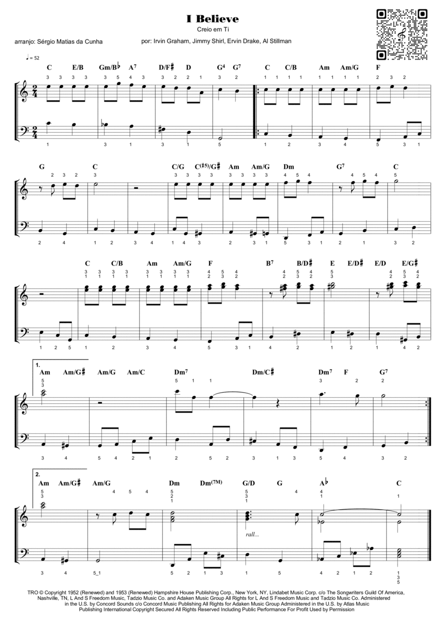 I Believe Piano Method scores gallery preview page 1