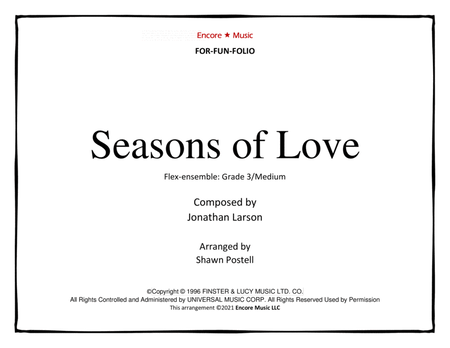 Seasons Of Love image number null