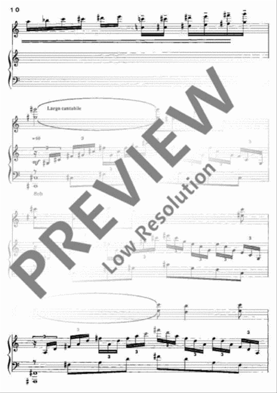 Concert Piece Harp scores gallery preview page 13