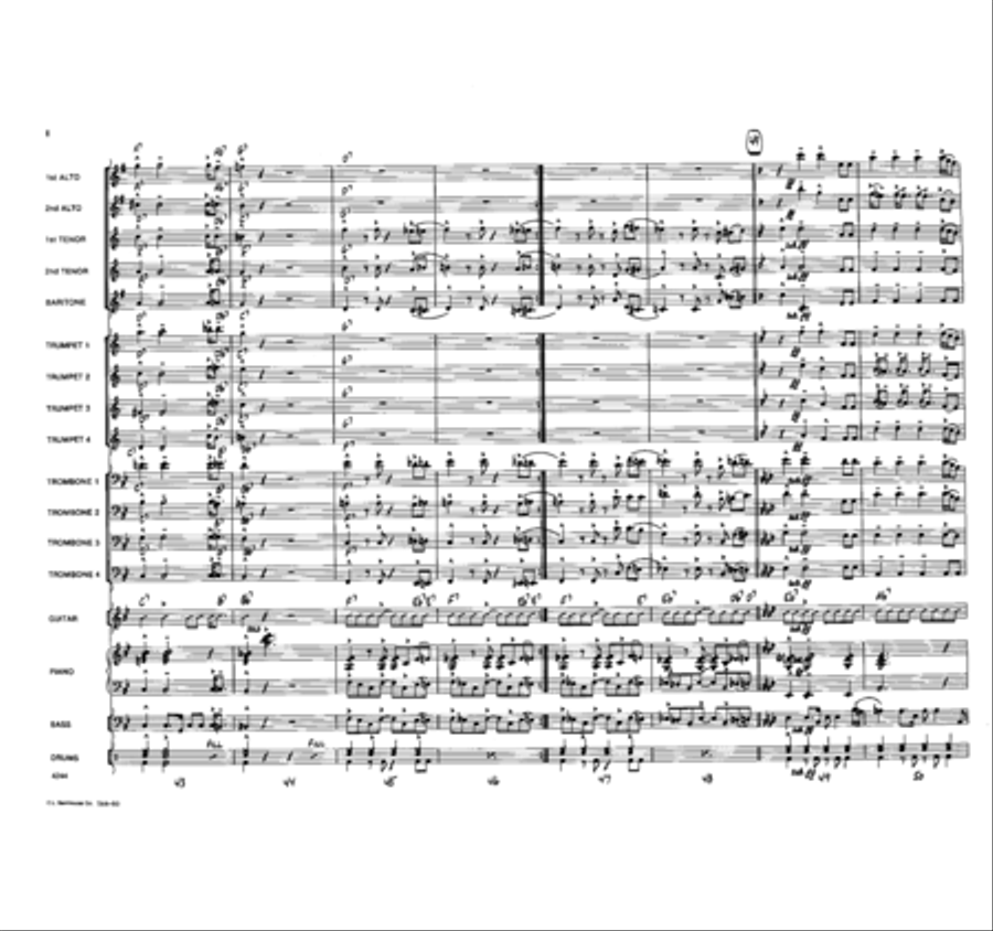 Return of the Cheetah Jazz Ensemble scores gallery preview page 8