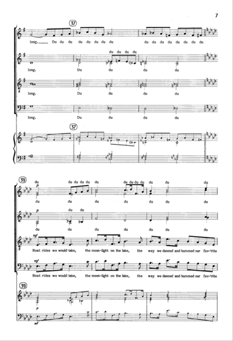 Things We Did Last Summer 4-Part scores gallery preview page 6