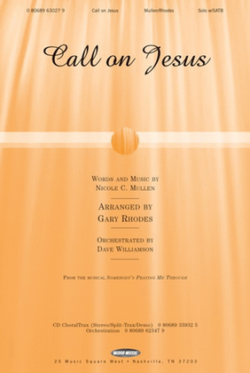 Book cover for Call On Jesus - CD ChoralTrax