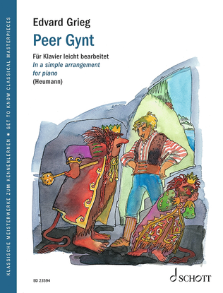 Book cover for Peer Gynt Simple Arrangement for Piano