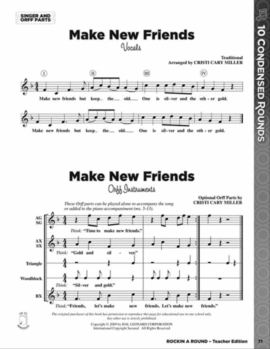 Rockin' a Round Choir scores gallery preview page 7