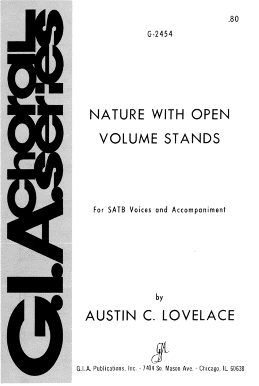 Nature with Open Volume Stands 4-Part scores gallery preview page 1