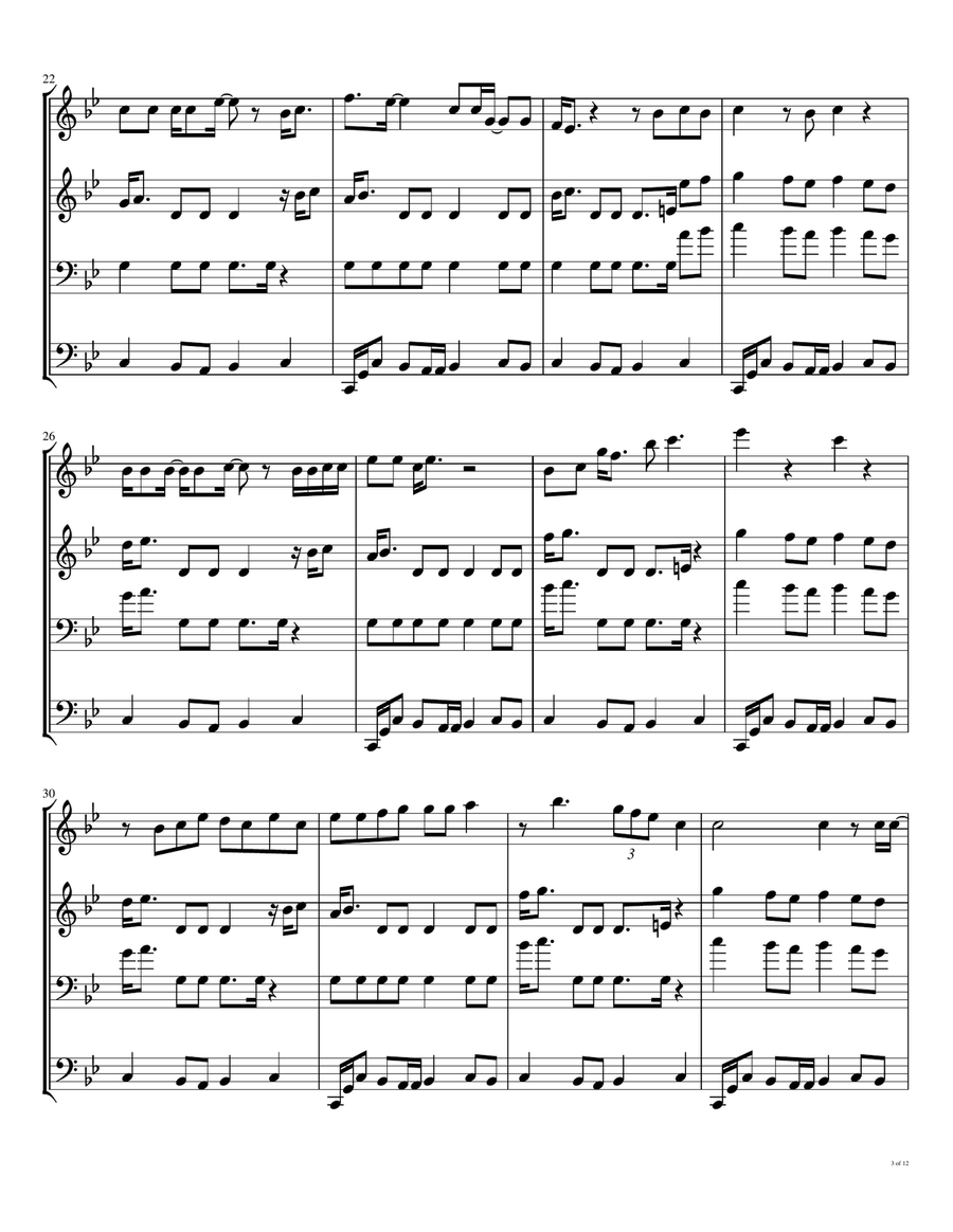 Fire Brass Ensemble scores gallery preview page 4