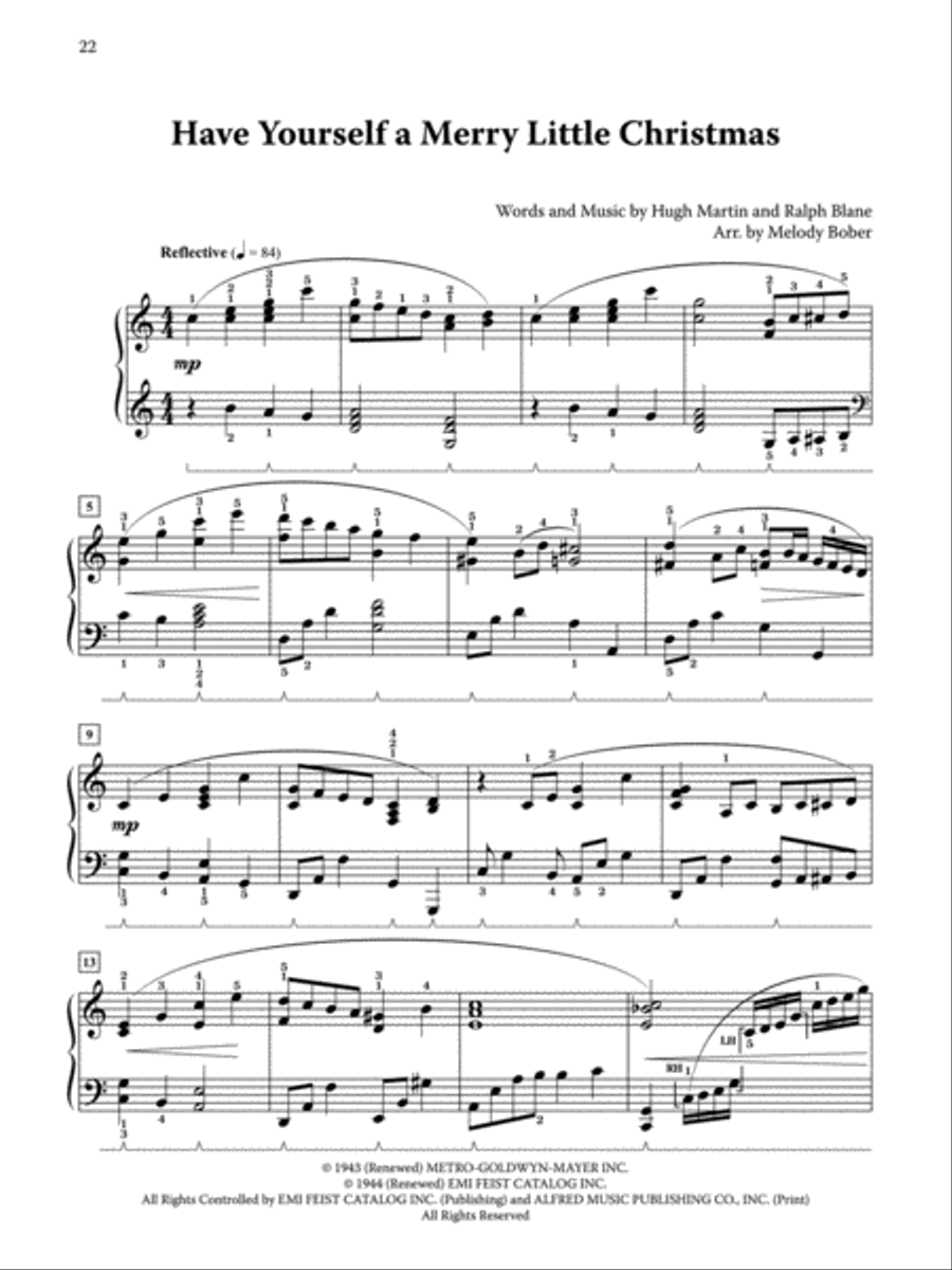 Popular Christmas Memories, Book 3 Piano Solo scores gallery preview page 5