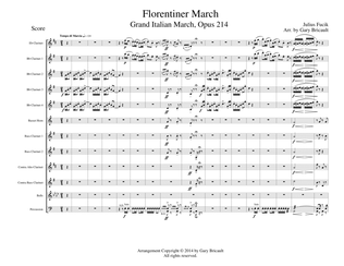 Florentiner March - Grand Italian March, Opus 214