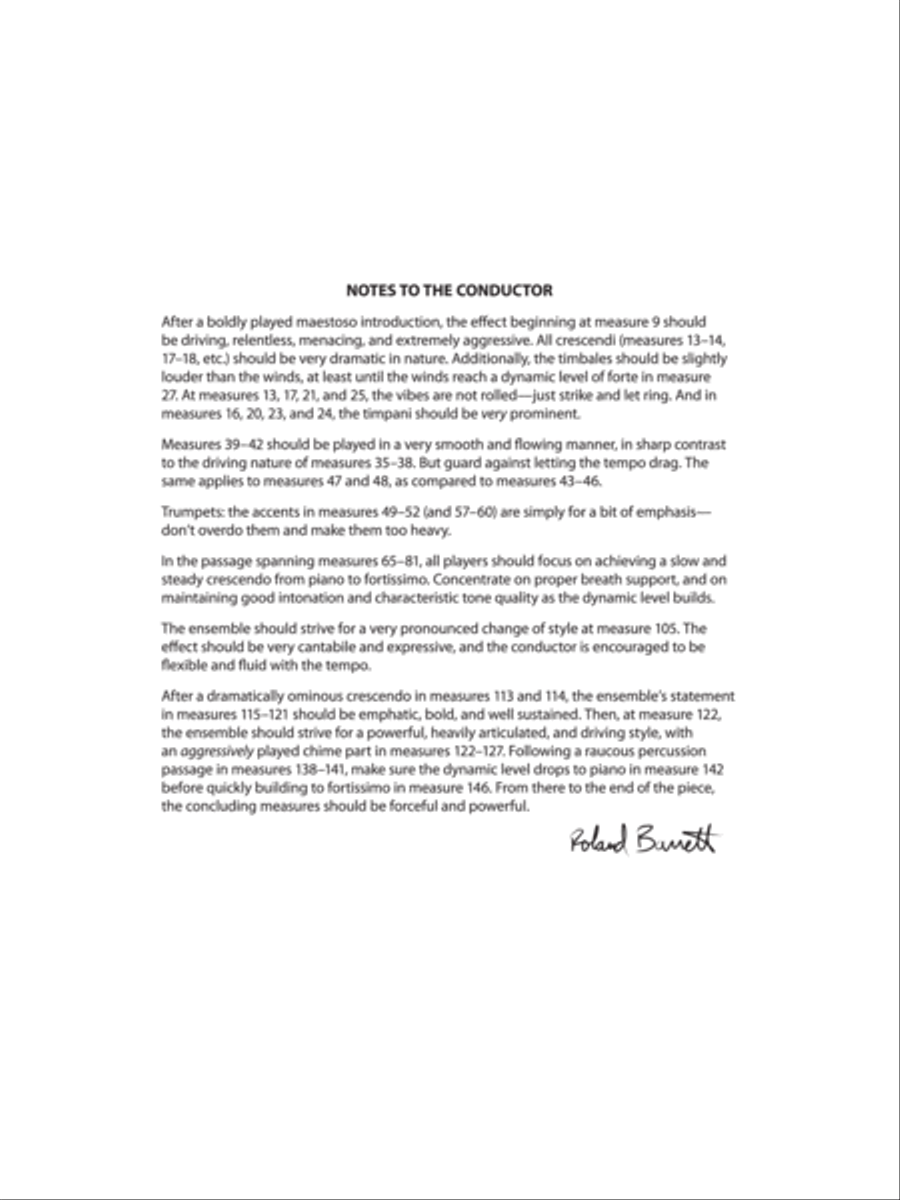 Children of a Different Sun: Score Concert Band scores gallery preview page 2