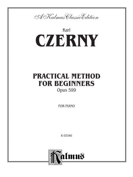 Practical Method for Beginners, Op. 599