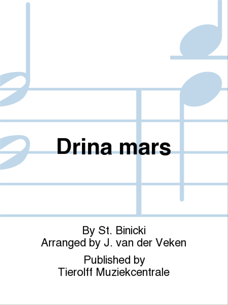 Drina Mars Concert Band scores gallery preview page 1