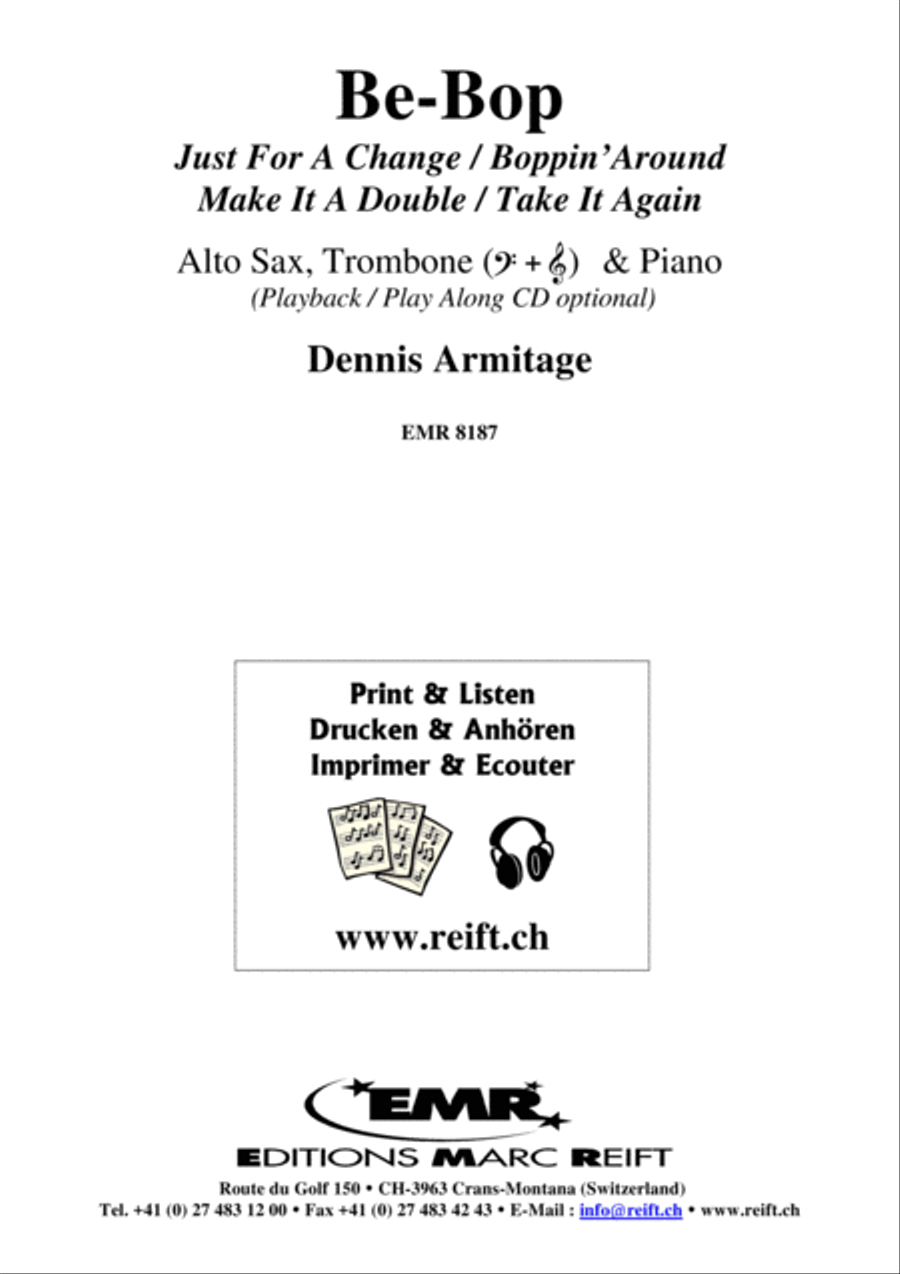 Be-Bop Alto Saxophone scores gallery preview page 2