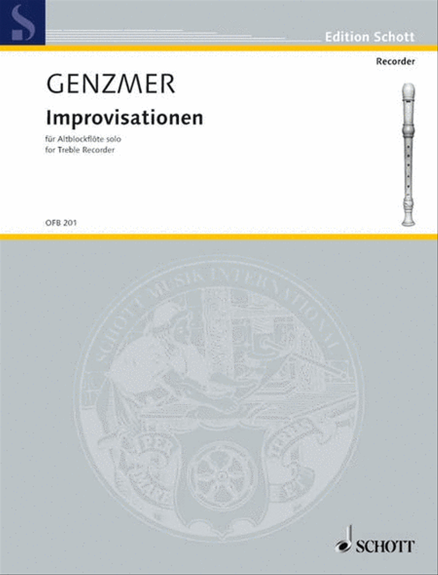 Improvisationen Improvisationen Alto Recorder scores gallery preview page 1
