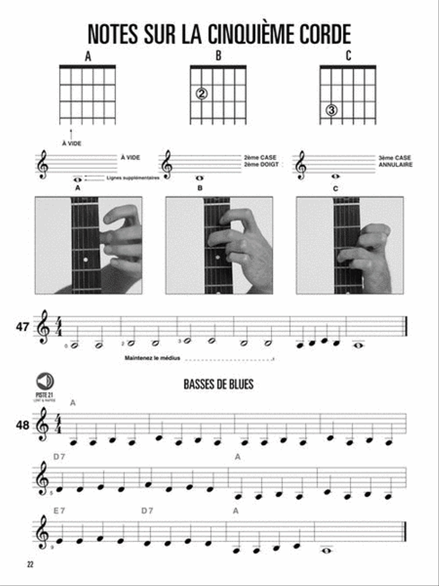 French Edition: Hal Leonard Guitar Method Book 1 – 2nd Edition Guitar scores gallery preview page 7