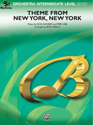 Book cover for New York, New York, Theme from