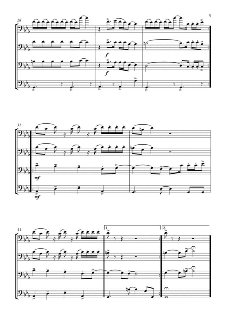 Enemy Brass Ensemble scores gallery preview page 3