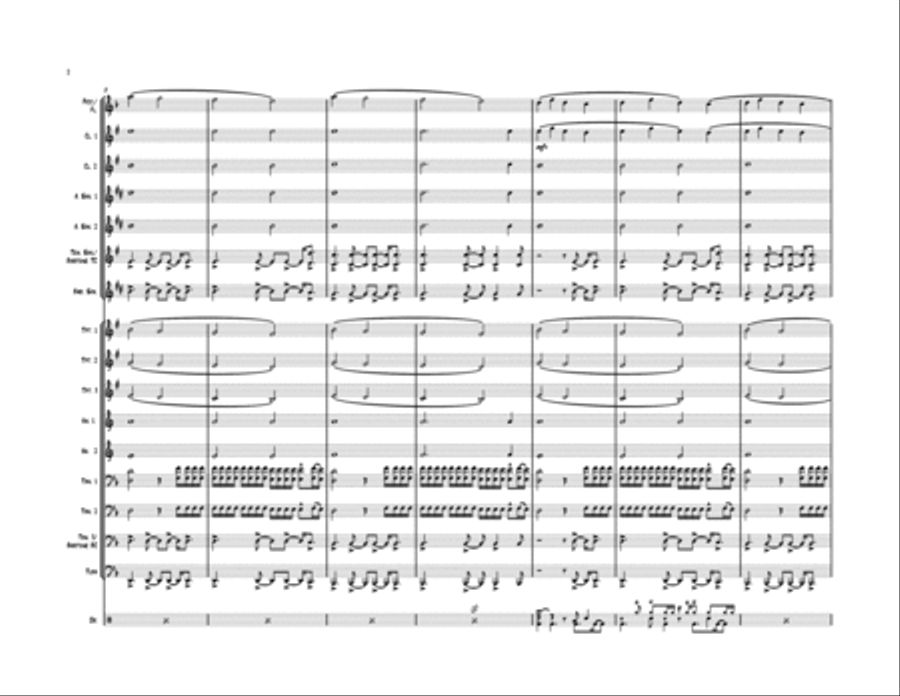 Rockstar Marching Band scores gallery preview page 3