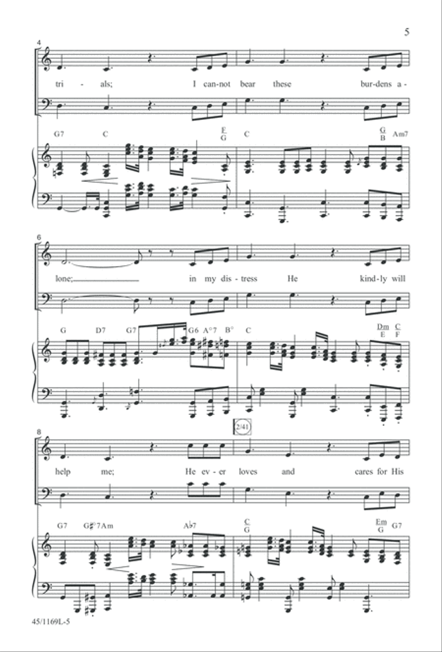 Simply Southern Gospel Simply Southern Gospel 3-Part scores gallery preview page 5