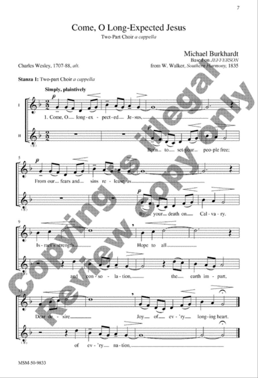With Angel Choirs, Set 1 With Angel Choirs, Set 1 SSATB scores gallery preview page 7