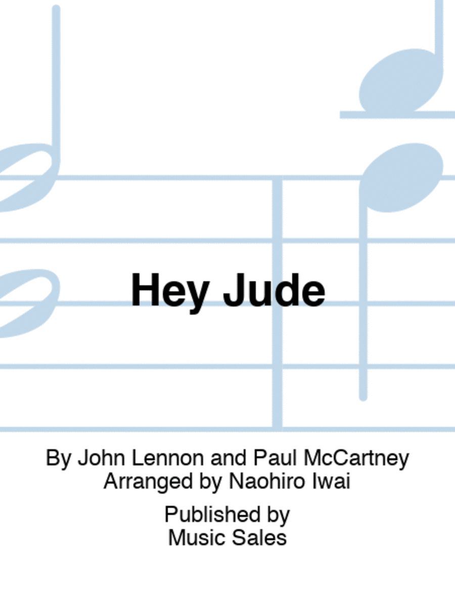 Hey Jude Concert Band scores gallery preview page 1