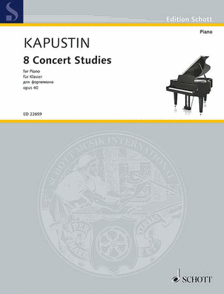 Book cover for 8 Concert Studies