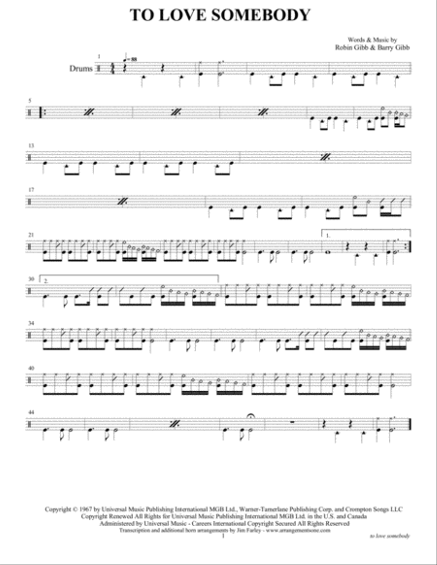 To Love Somebody Small Ensemble scores gallery preview page 3