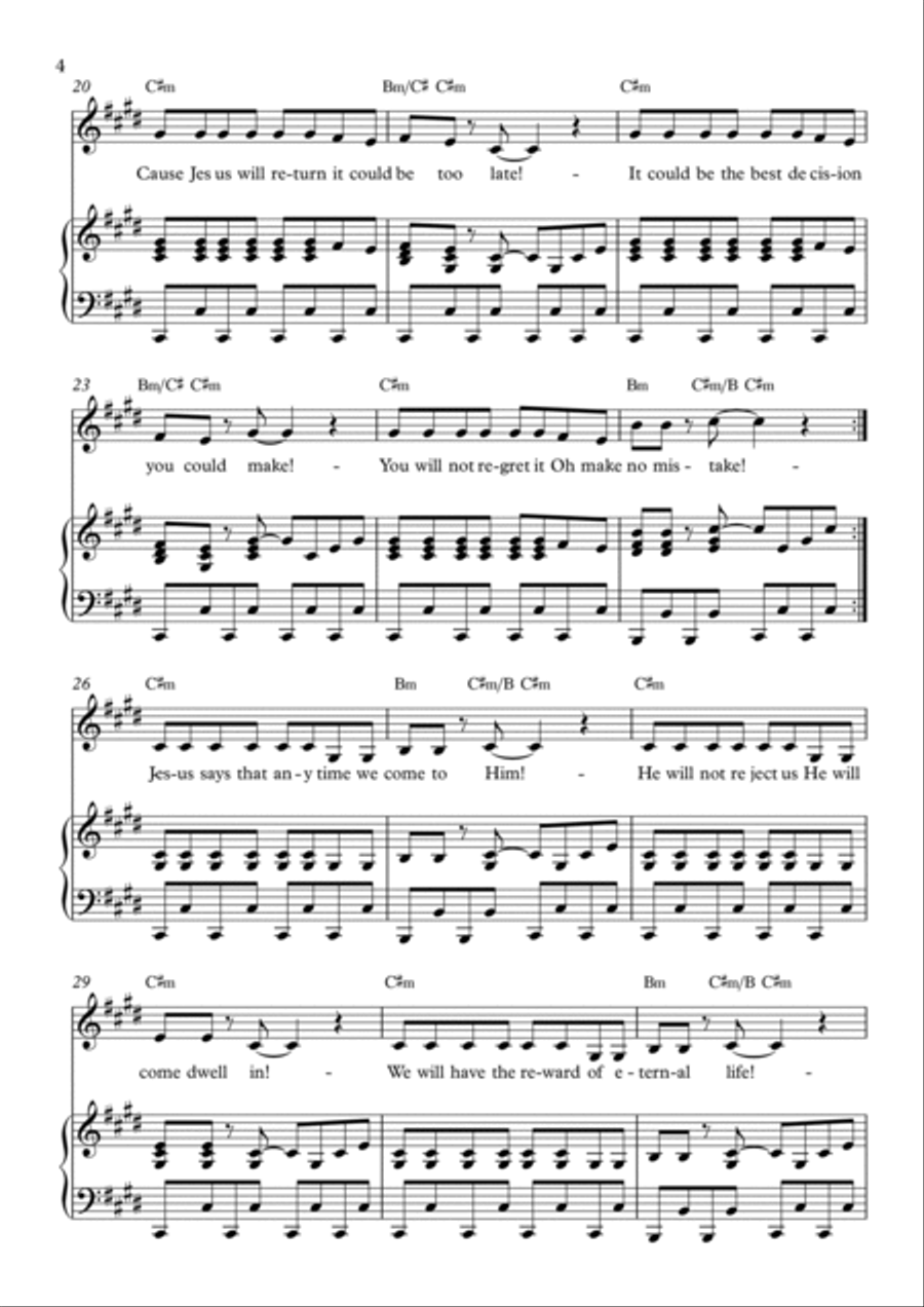 Repent Repent Voice scores gallery preview page 4