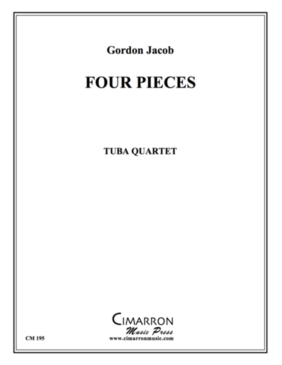 Four Pieces for Tuba Quartet