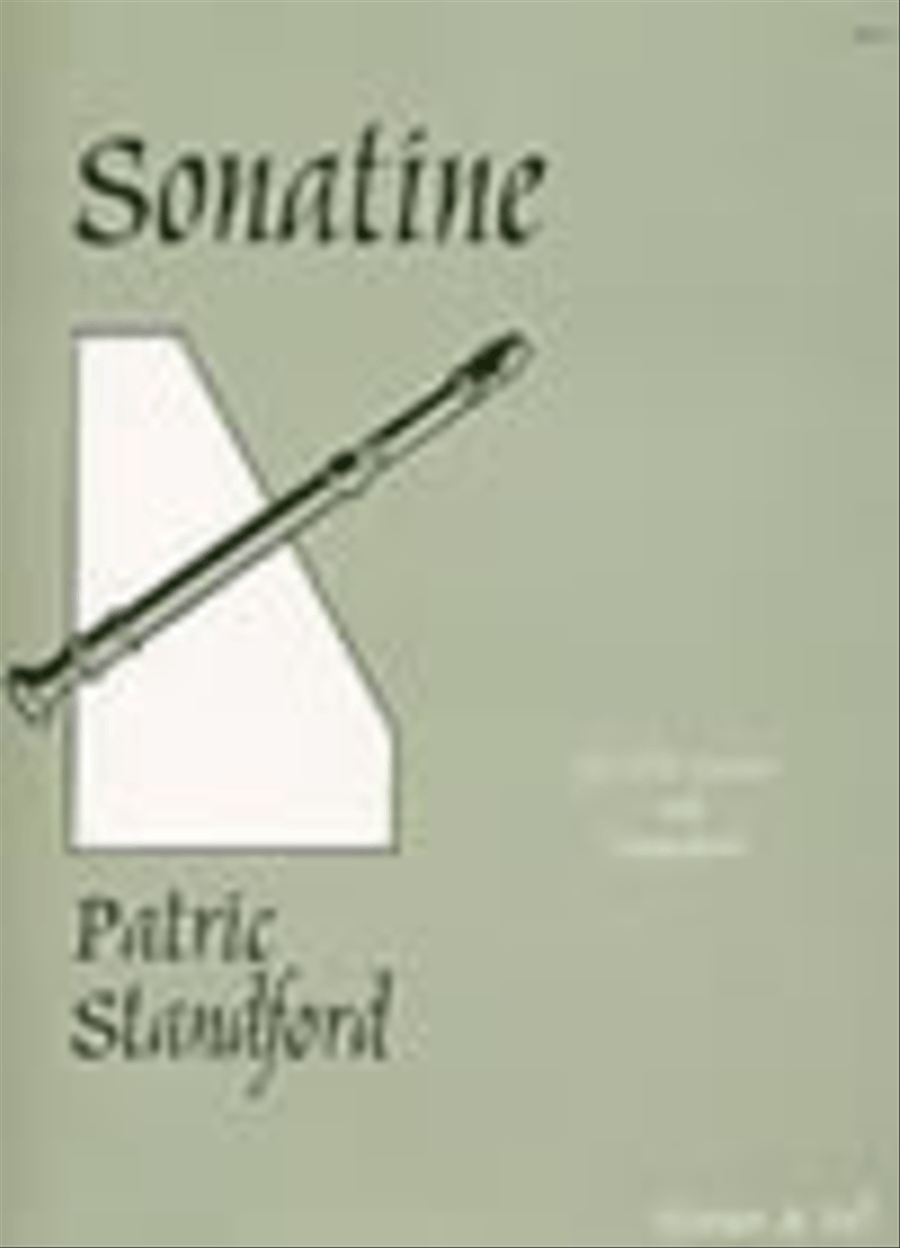 Sonatine for Treble Recorder with Harpsichord or Piano Choir scores gallery preview page 1