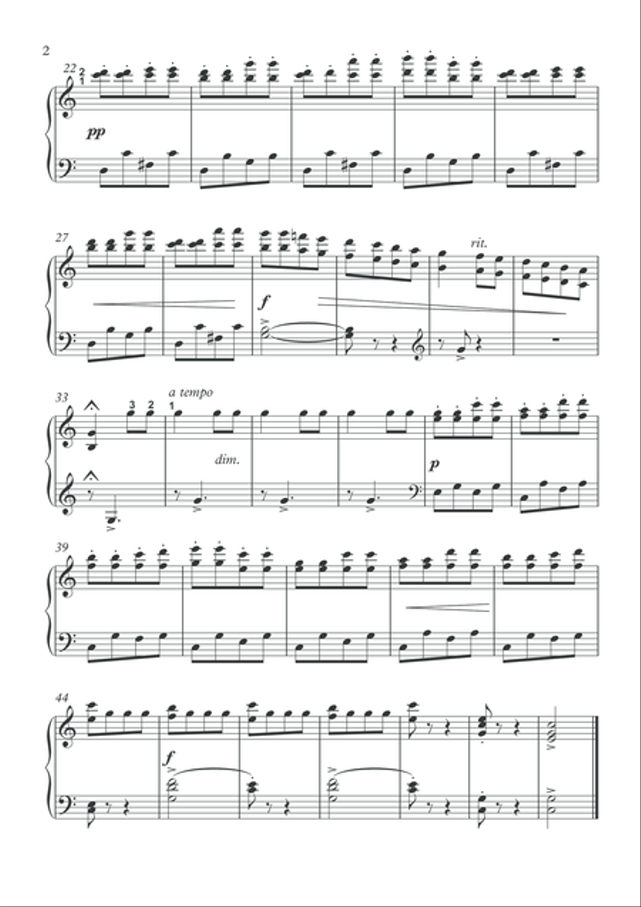 Magazine Musical Selected Early intermediate Piano Piano Solo scores gallery preview page 3