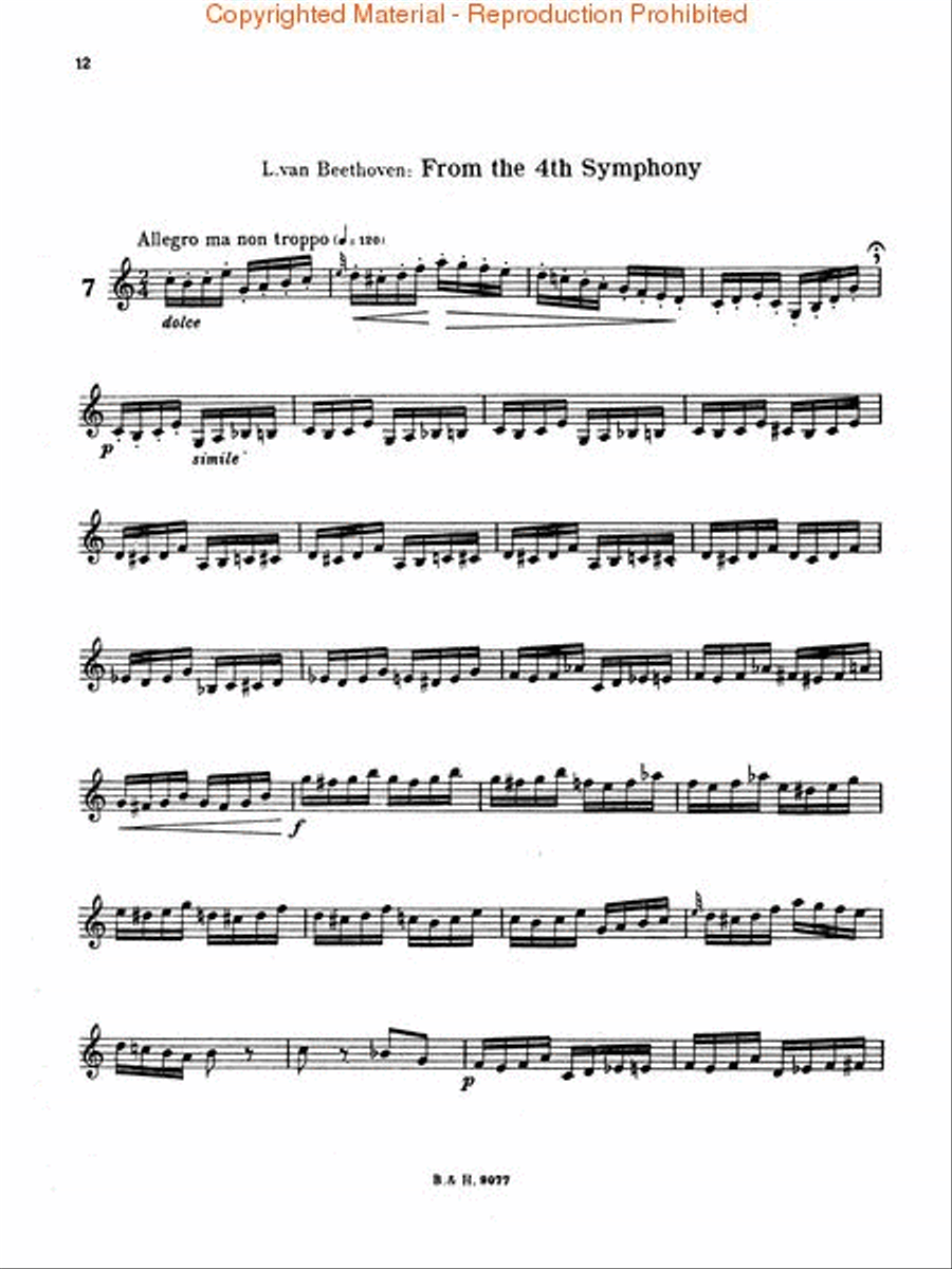 Passage Studies Book 2 Clarinet Solo scores gallery preview page 4
