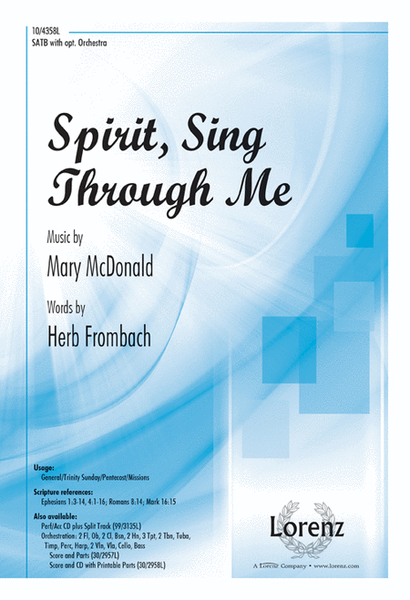 Spirit, Sing Through Me image number null